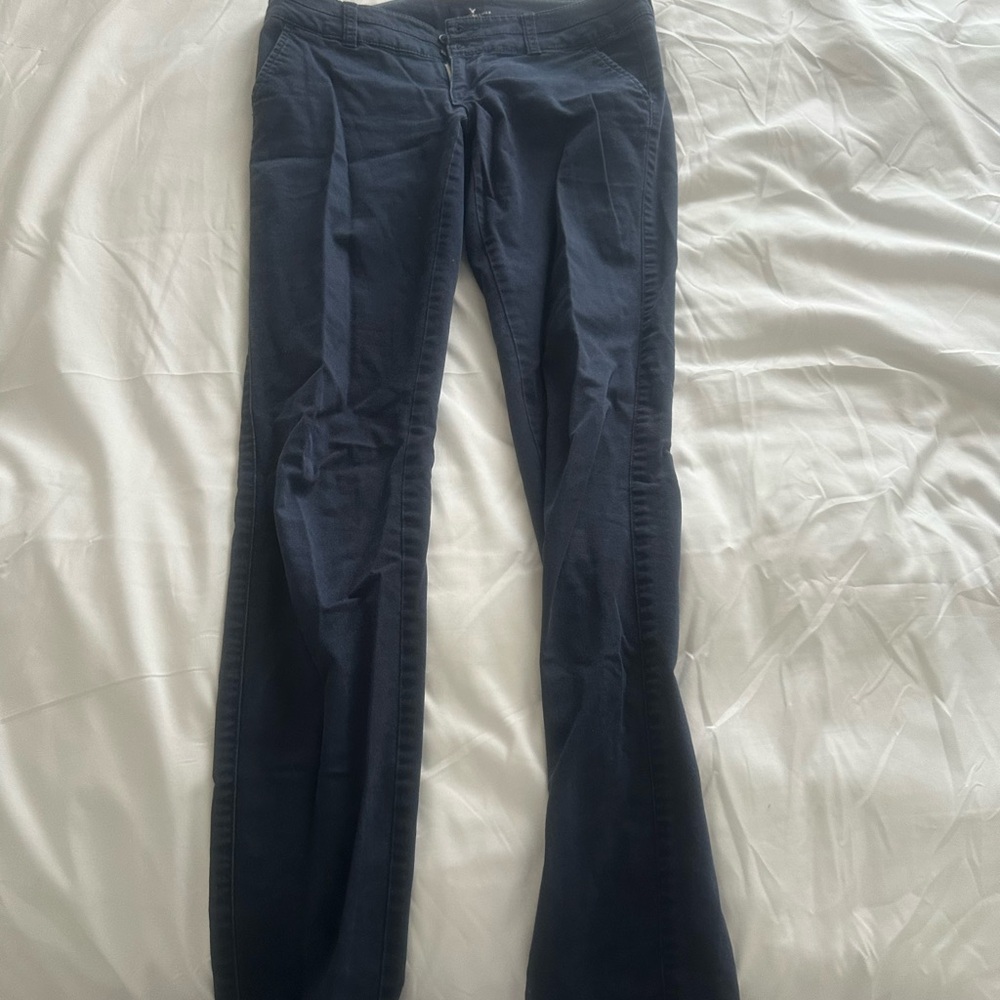 American Eagle Outfitters Navy Skinny Pants